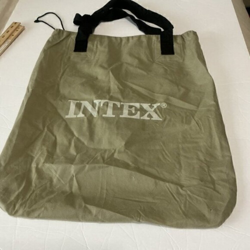 Olive Green Intex carry / Tote Bag